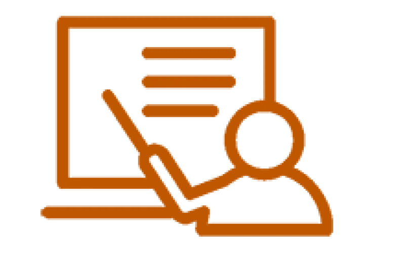 Teaching icon. Credit: James Gordon, The Noun Project